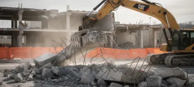 Betonabbruch in Karben