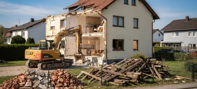 Hausabriss in Karben
