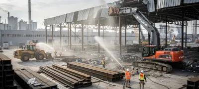 Industrieabbruch in Karben