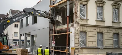 Teilabbruch in Karben