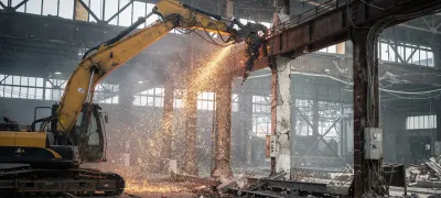 Industrierückbau in Karben