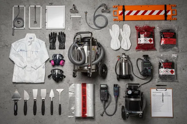 Ausrüstung für Asbestsanierung